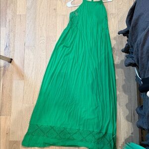 Roxy Green Maxi Dress